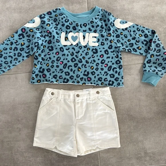 8 Piece Girl's Size 7-8 Mix & Match Tops, Shorts, Dress Bundle - Gently Worn - Picture 5 of 16